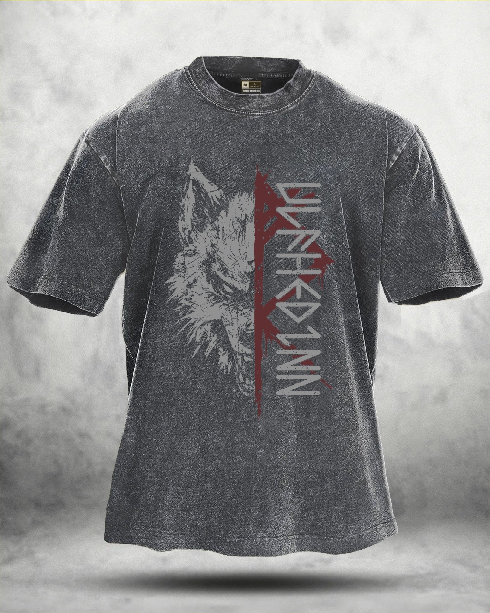 WOLF RITUAL WASHED T - SHIRT - Ironfit