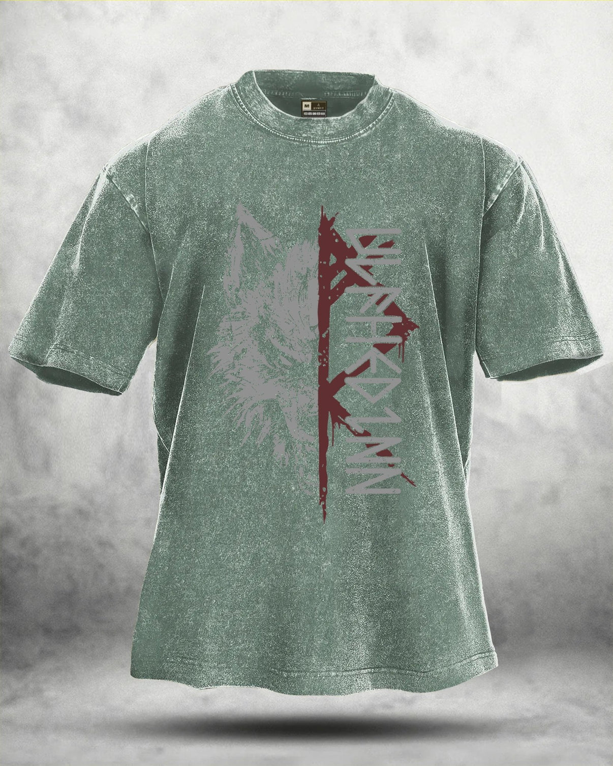 WOLF RITUAL WASHED T - SHIRT - Ironfit