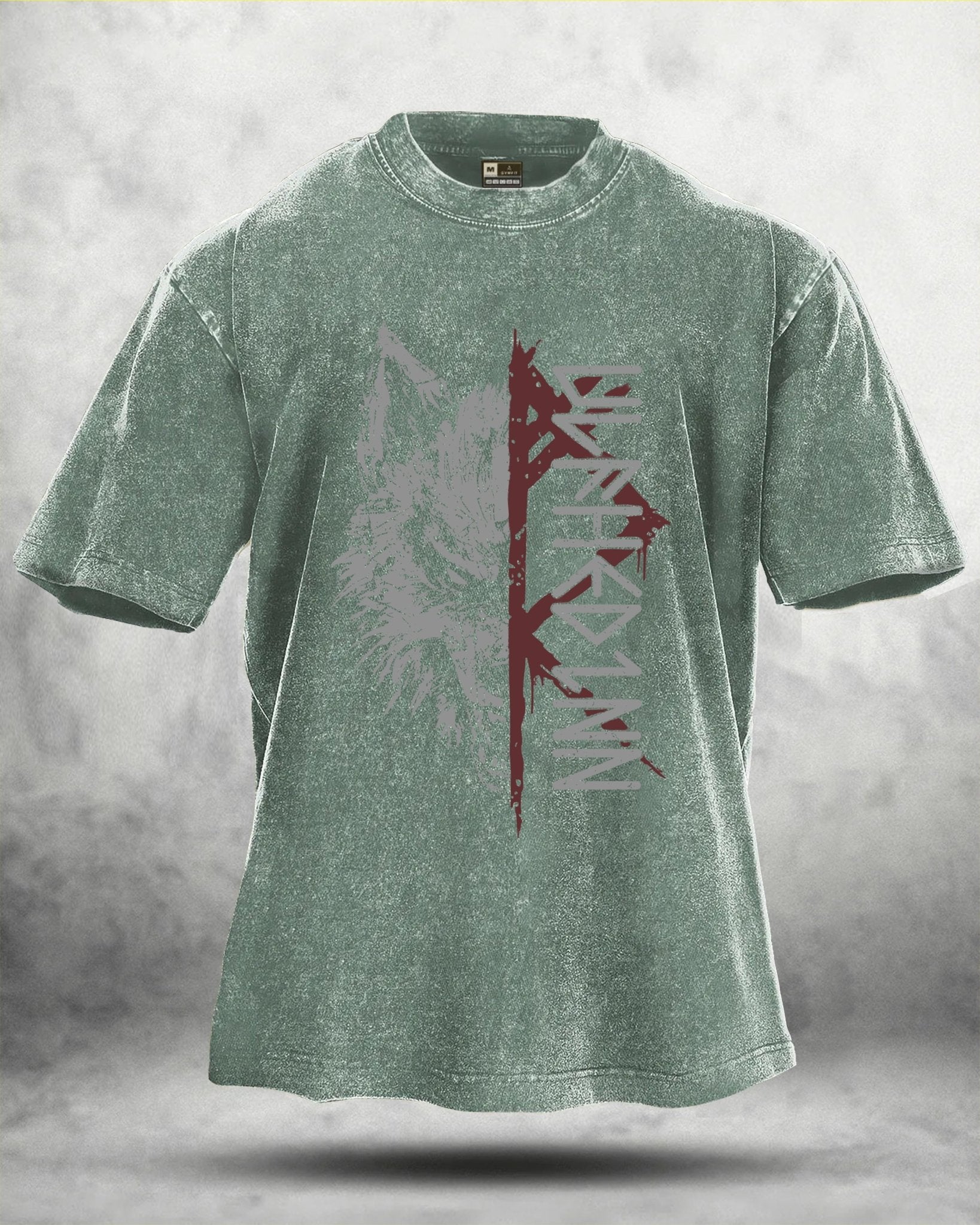 WOLF RITUAL WASHED T - SHIRT - Ironfit