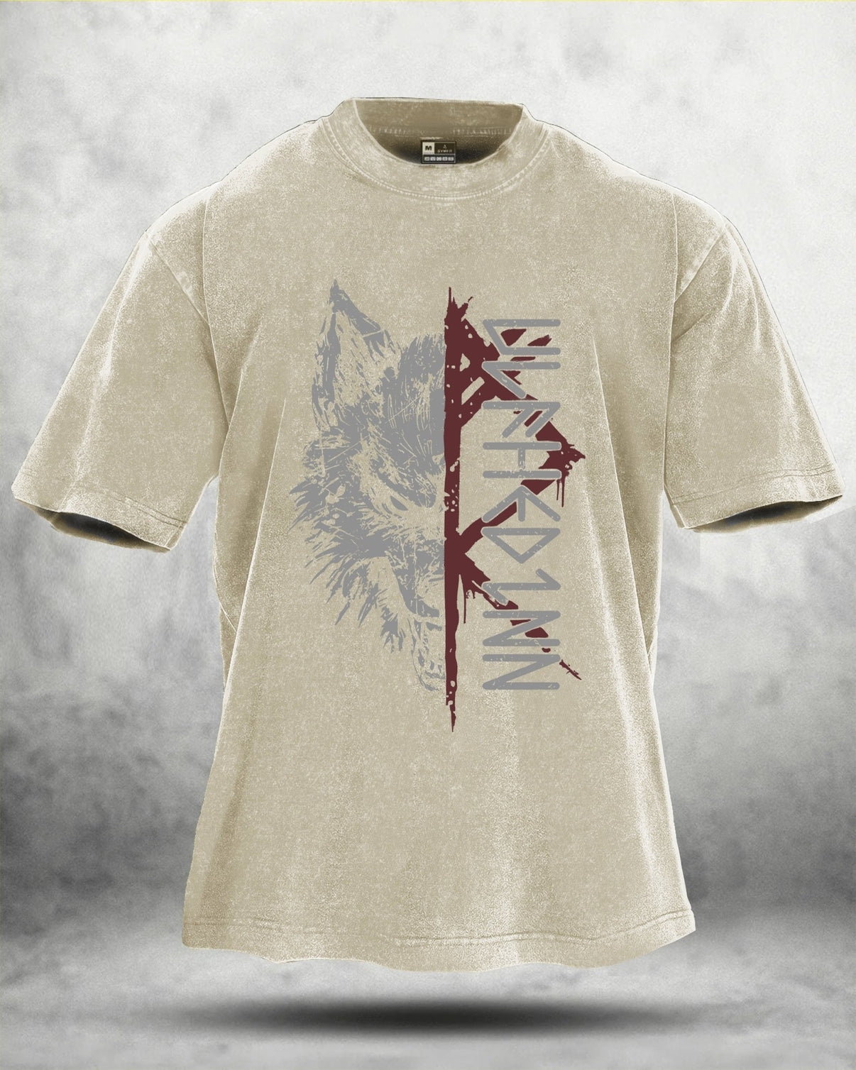 WOLF RITUAL WASHED T - SHIRT - Ironfit