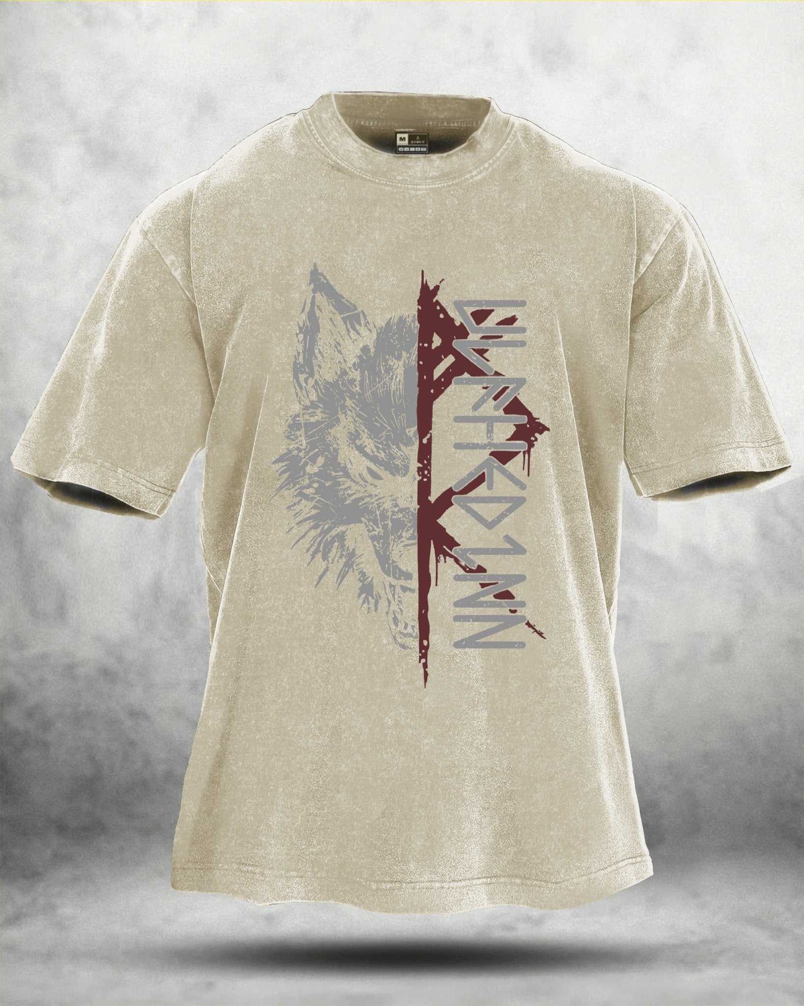 WOLF RITUAL WASHED T - SHIRT - Ironfit