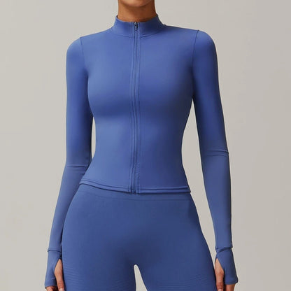 Yoga - Shirt mit Reißverschluss - Ironfit