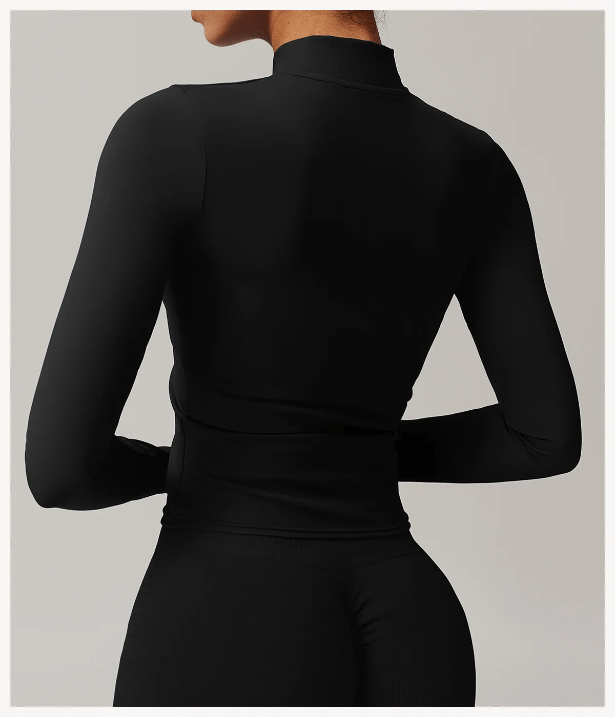 Yoga - Shirt mit Reißverschluss - Ironfit